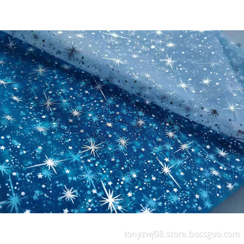 Organdy Foil Fabric for Baby Garment